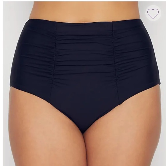 BECCA Other - Becca vintage cut black bikini bottom size large NWT